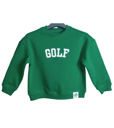Golf Toddler / Kids Crew Neck Sweatshirt Green