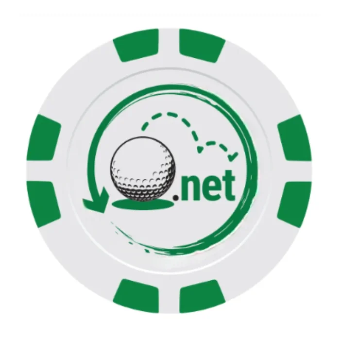 Golfballs.net Poker Chip Golf Ball Markers – Single