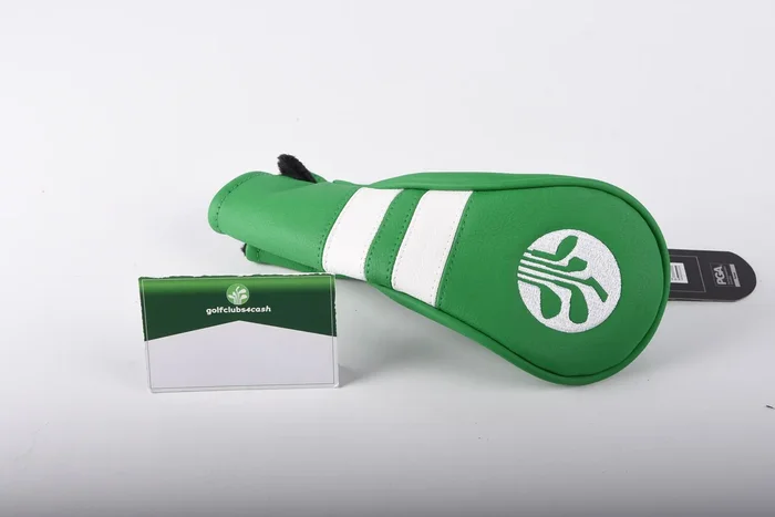Golfclubs4cash Branded Headcover – Hybrid / Green & White