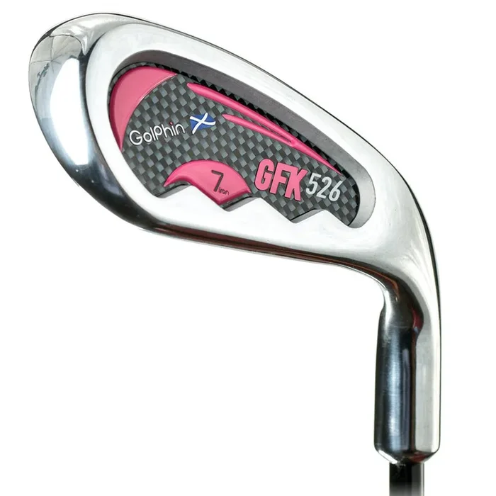 GolPhin GFK 526 Junior 7 Iron (Ages 5-6) – Pink