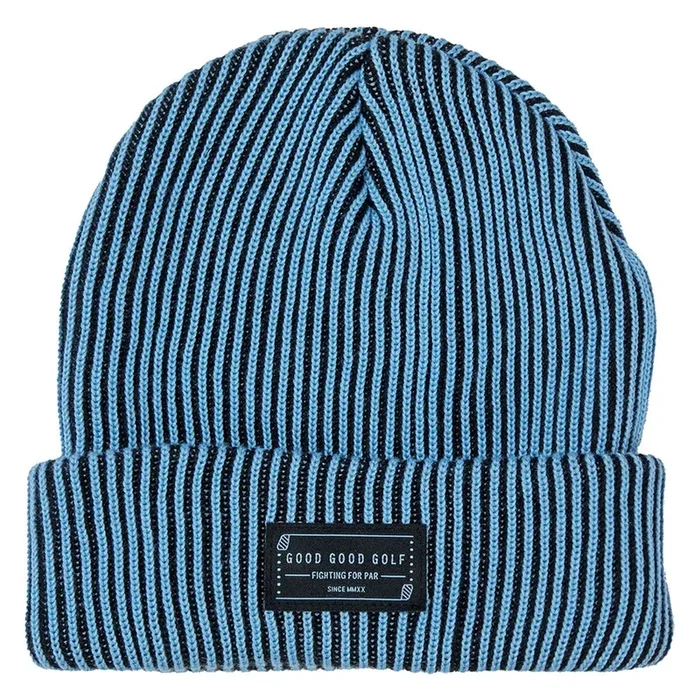 GoodGood Golf Driver Golf Beanie Sky/Navy – FW24 Men