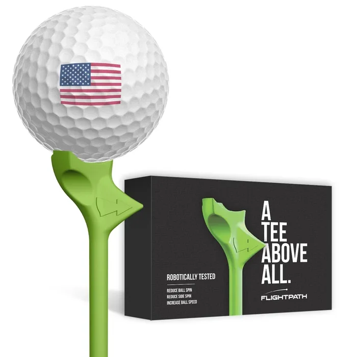 Green Flightpath Golf Tees – 1 Pack (8 Tees)