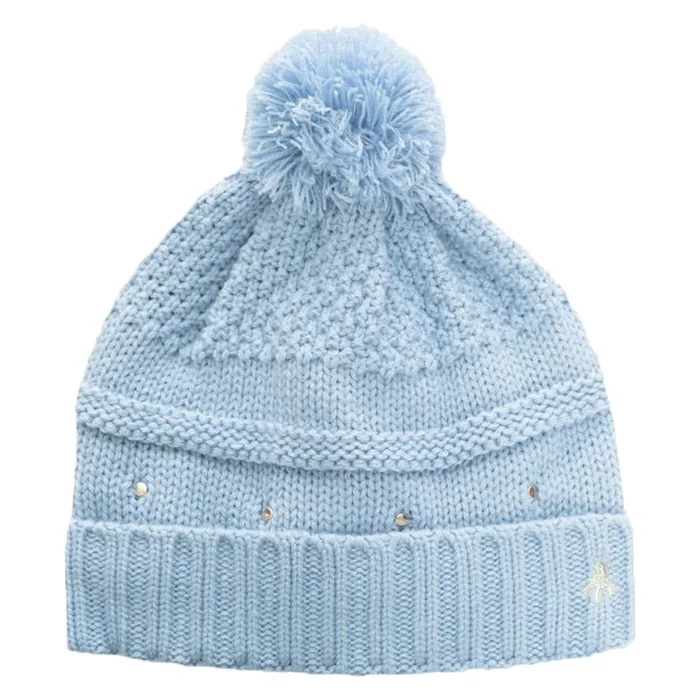 Green Lamb Inge Fleece Lined Beanie Hat – Powder