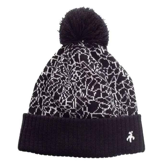 Green Lamb Iris Beanie – Navy/Crackle