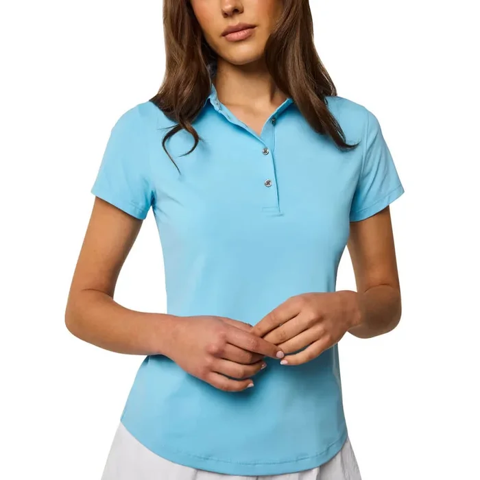 Greyson Scarlett Classic Crowley Collar Shortsleeve Golf Polo Heaven – FA25 Women