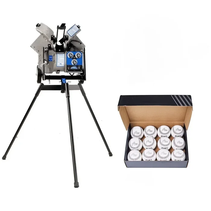 Hack Attack Jr. + 1 Dozen Fury Leather Baseballs – Package Deal
