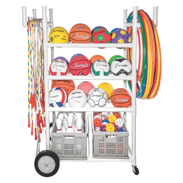 Heavy-Duty Sports Equipment Cart – Champion Sports