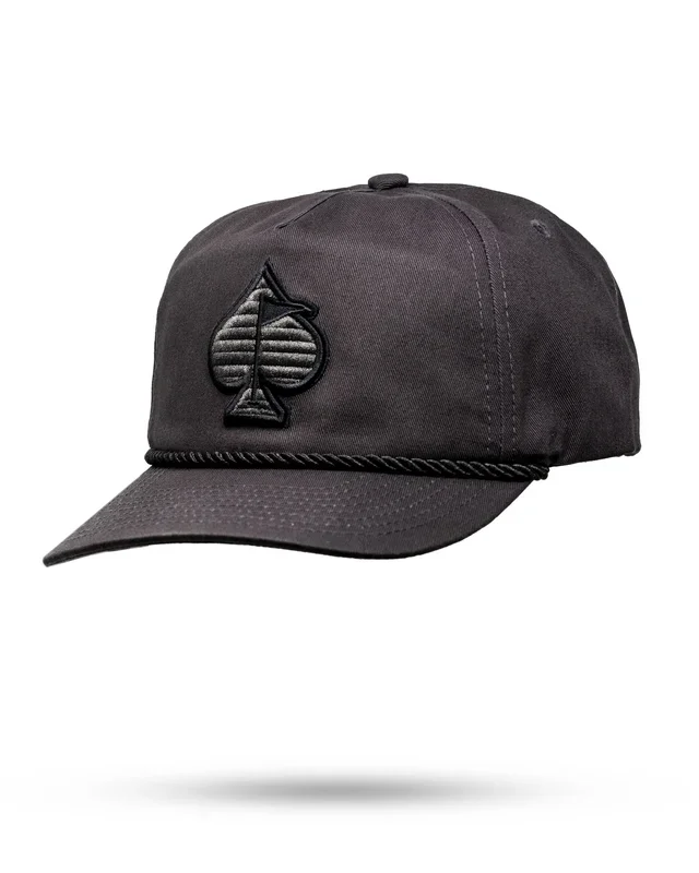 Heritage Rope Hat – Charcoal