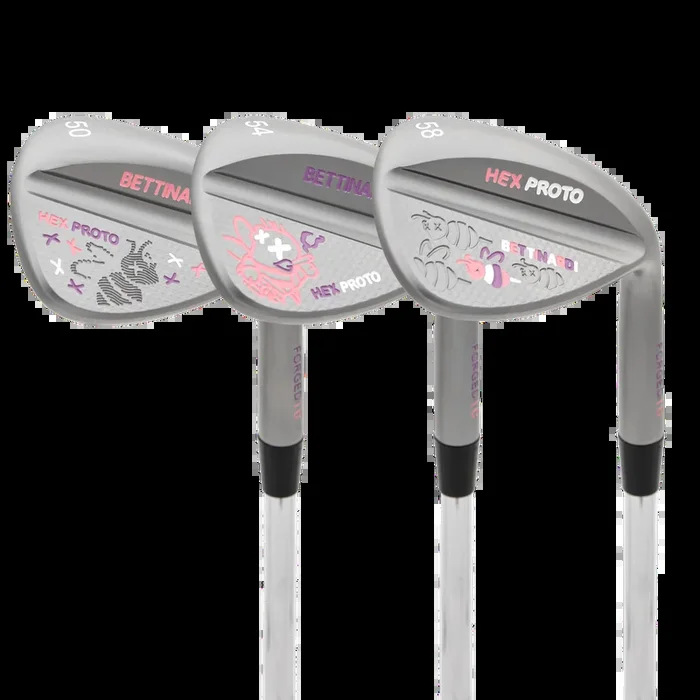 Hexperimental Proto Zombee Black Ox HLX 6.0 Wedge Set (50°, 54°, 58°)