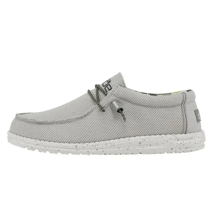 Hey Dude Men’s Wally Sox, Fog
