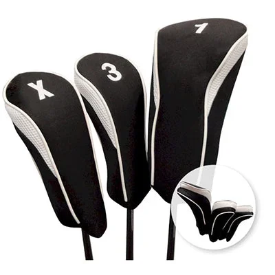 Hi-Tech Contour Golf Head Cover Set 1-3-X – Various Colors Available