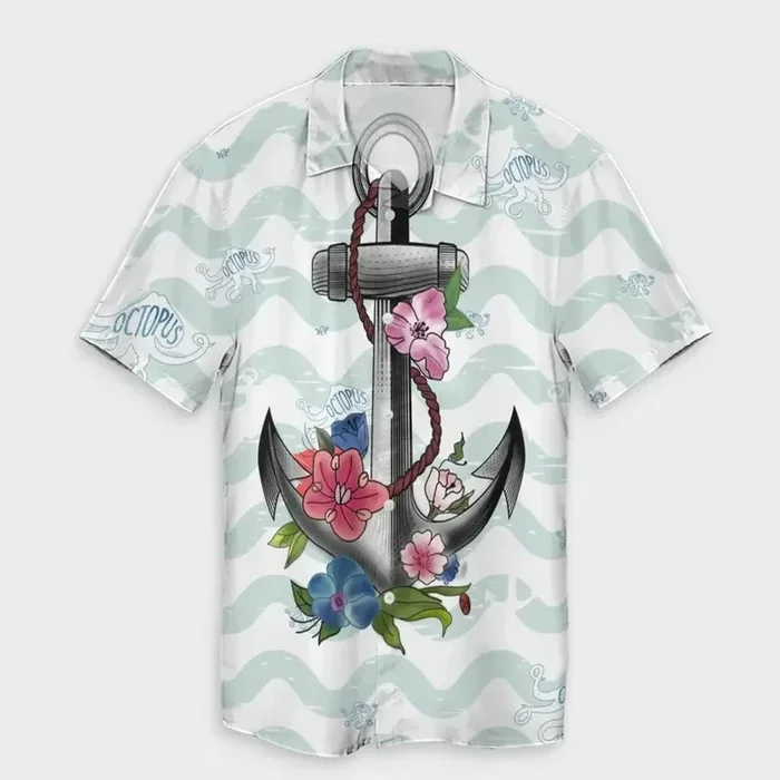 Hibiscus Hawaiian Shirt | For Men & Women | Adult |- For men and women – Fanshubus – Fanshubus.com