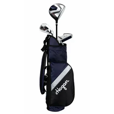 Hogan Golf FTS 3 Club Junior Golf Set Ages 3-5 (kids 36-45″ tall) Blue