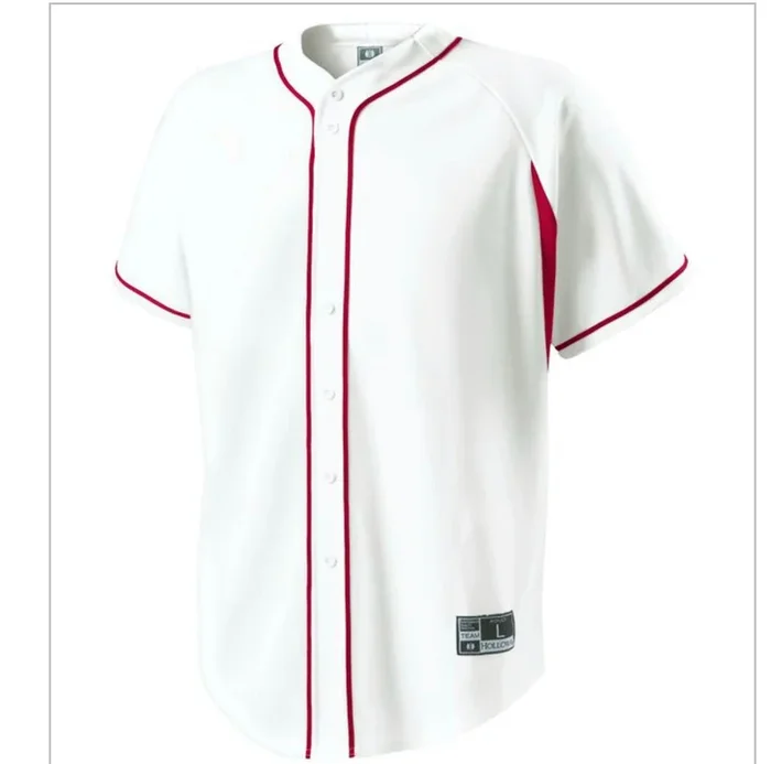 Holloway Ignite Faux Button Jersey Custom Printed Available