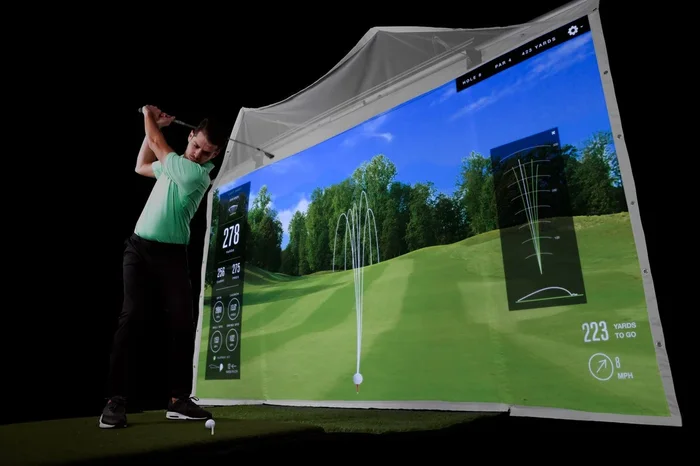 HomeCourse Golf – HomeCourse Retractable Golf ProScreen 180