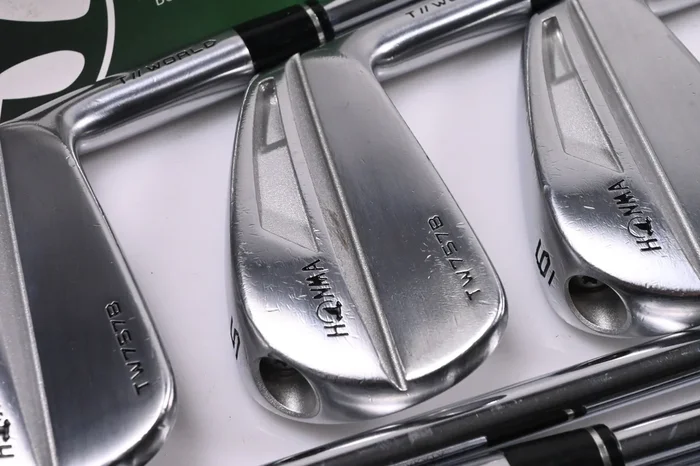 Honma TW 757 B Irons / 4-PW / Stiff Flex Dynamic Gold S200 Shafts