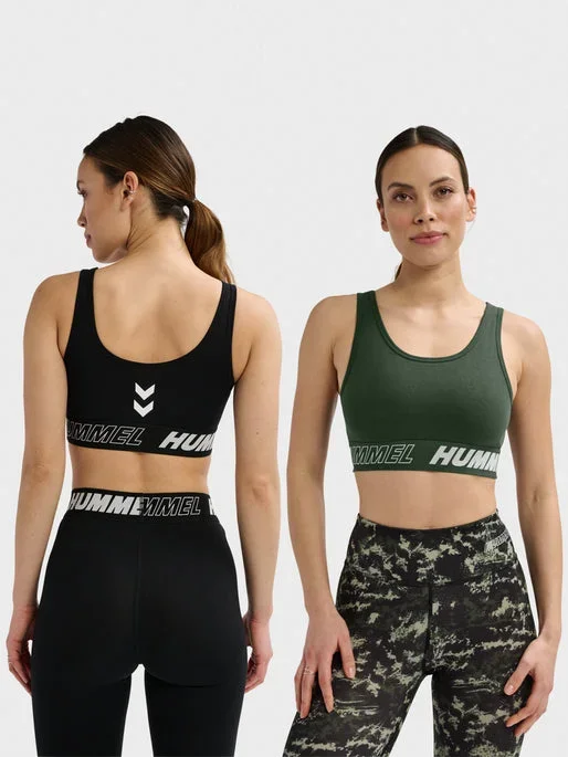 Hummel Women’s Te Maja Cotton Sports Top 2-Pack