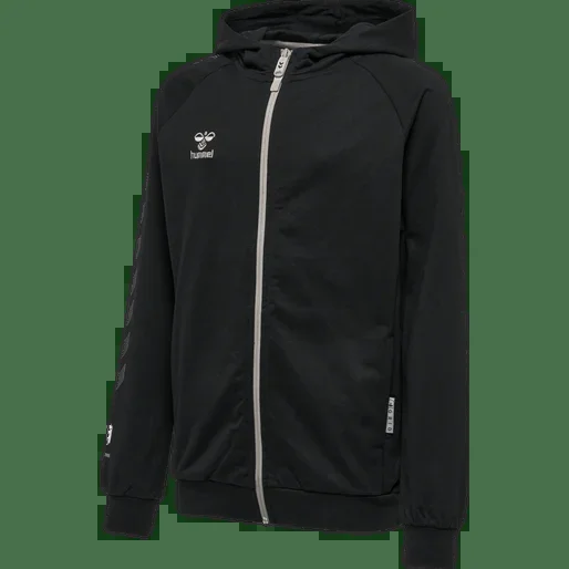 Hummel Youth Move Grid Cotton Zip Hoodie
