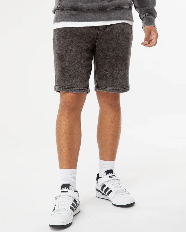 Independent Trading Co. Men’s Mineral Wash Fleece Shorts