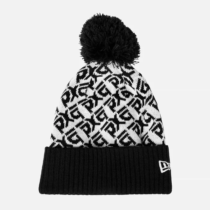 Infinite Logo Jacquard Knit Beanie