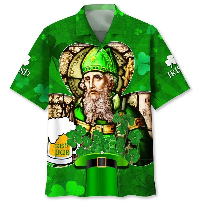 Irish Pub St.Patrick Day Hawaiian Shirt – Fanshubus.com