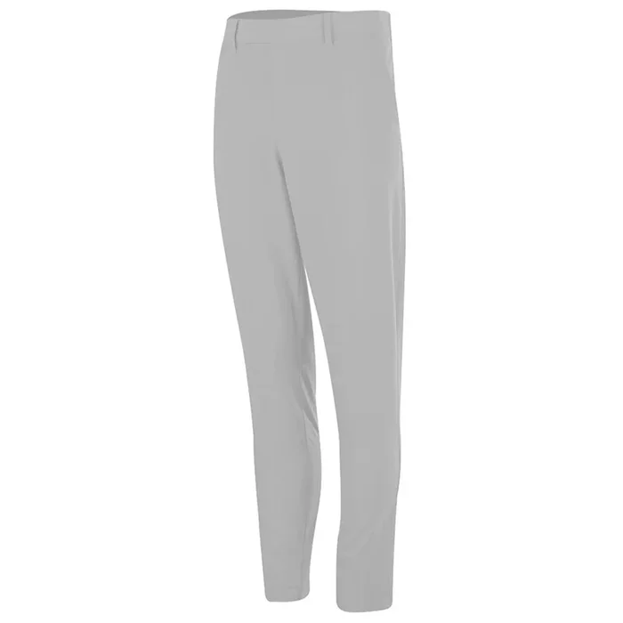 Island Green Tour Tapered Stretch Trousers – Light Grey