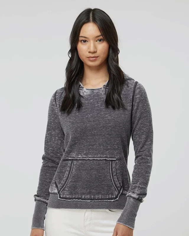 J. America Women’s Zen Fleece Hooded Sweatshirt 4518