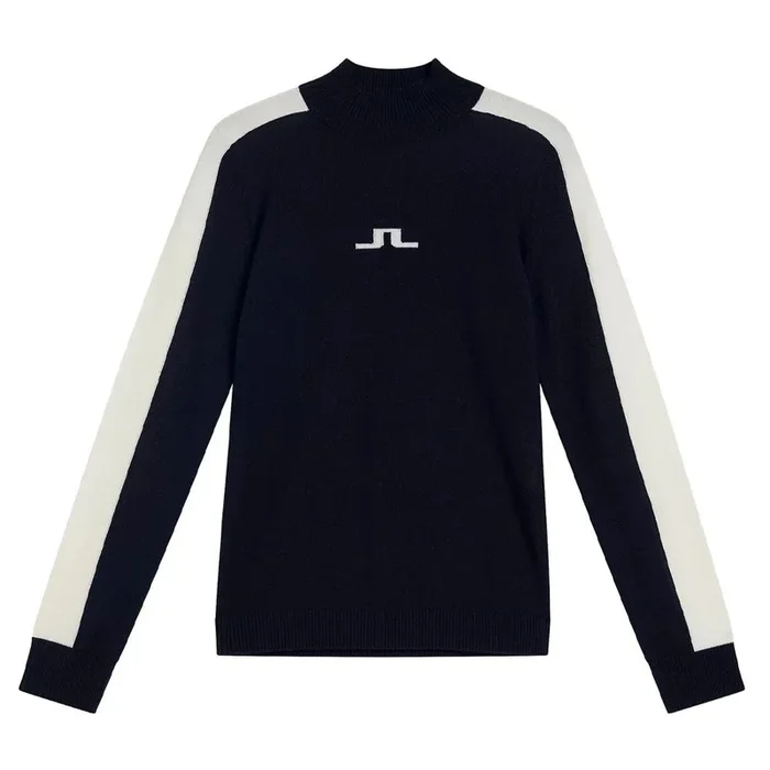 J.Lindeberg Adeline Knitted Golf Mock JL Navy – FW23 Women