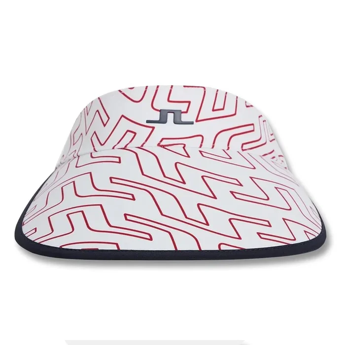 J.Lindeberg Alba Print Big FW Golf Visor 2022 Women