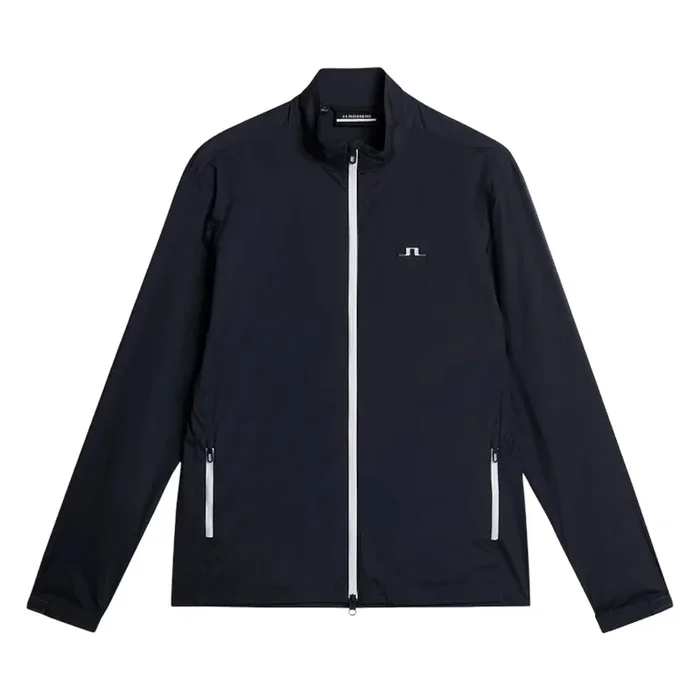 J.Lindeberg Ash Light Packable Golf Jacket JL Navy – SS25 Men