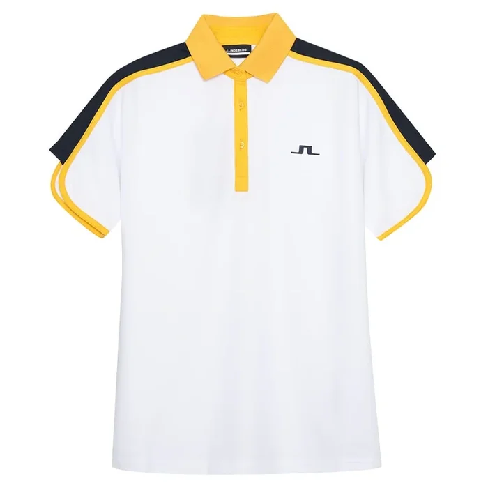 J.Lindeberg Beatrix Golf Polo White – 23 Women