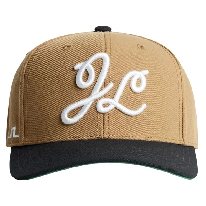 J.Lindeberg Caddie Golf Cap Tiger Eye – SS25 Men