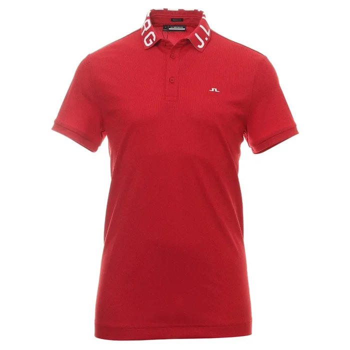 J.Lindeberg Gus Regular Golf Polo Chili Pepper – 23 Men