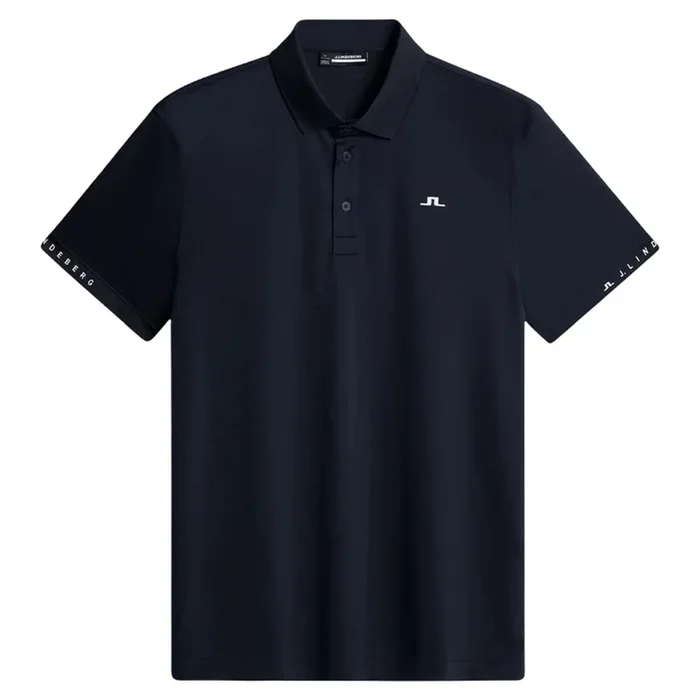 J.Lindeberg Guy Golf Polo JL Navy – SS25 Men