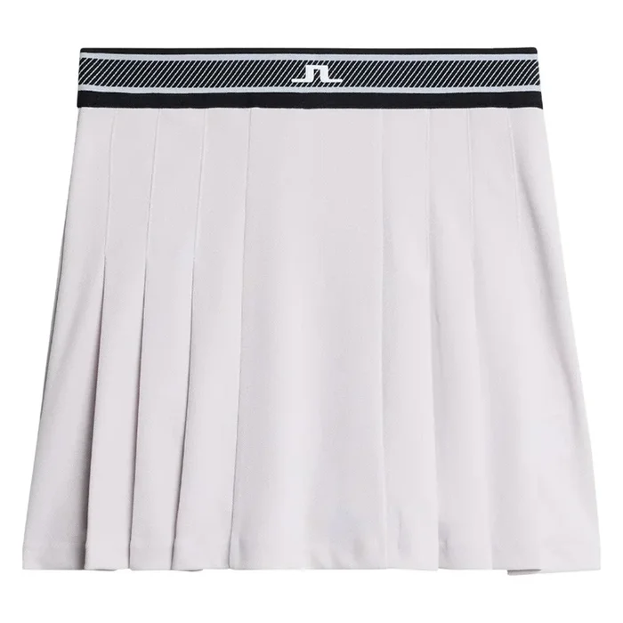 J.Lindeberg Harlow Golf Skirt Grey Lilac – FW25 Women