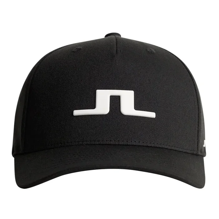J.Lindeberg Heath Golf Cap Black – FW25 Men