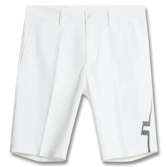 J.Lindeberg Heath Golf Shorts White – SS25 Men