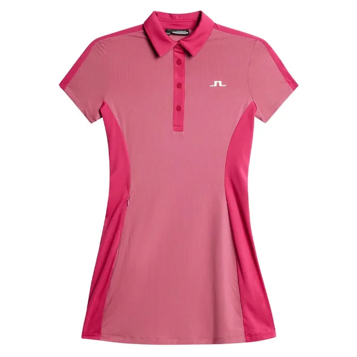 J.Lindeberg Jada Golf Dress Rose Wine – SH25 Women