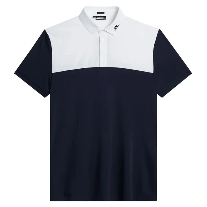 J.Lindeberg Jeff Reg Fit Golf Polo White – 23 Men