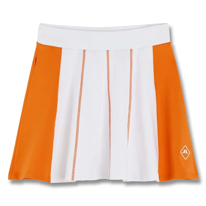 J.Lindeberg Jolie Golf Skirt White – SS23 Women