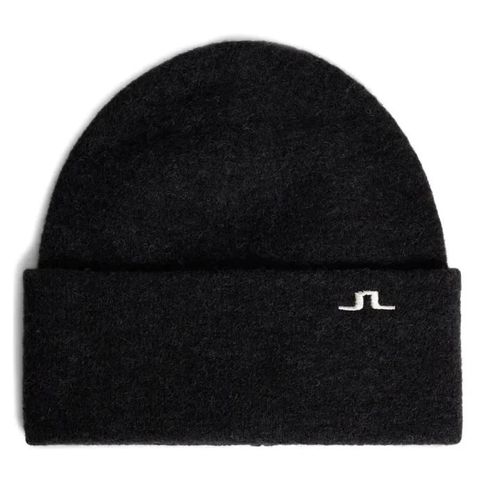J.Lindeberg Kadie Alpaca Mix Golf Beanie Black – FW23 Men