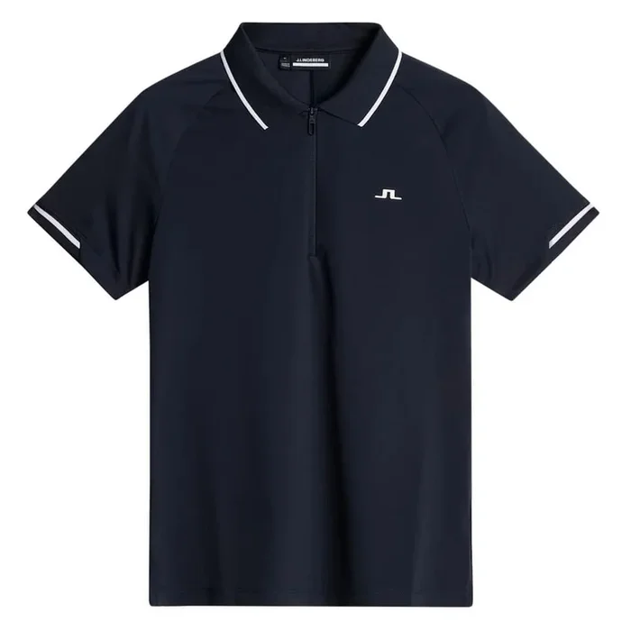 J.Lindeberg Lee Golf Polo JL Navy – SS25 Women