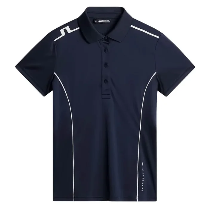 J.Lindeberg Leyla Golf Polo JL Navy – SS25 Women