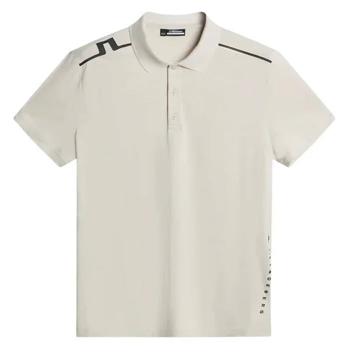 J.Lindeberg Lionel Golf Polo Moonbeam – FW25 Men