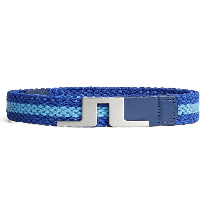J.Lindeberg Lykke Braided Golf Belt Estate Blue – 24 Women