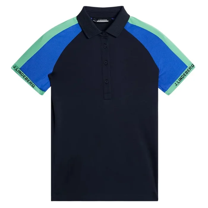 J.Lindeberg Perinne Golf Polo JL Navy – FW23 Women