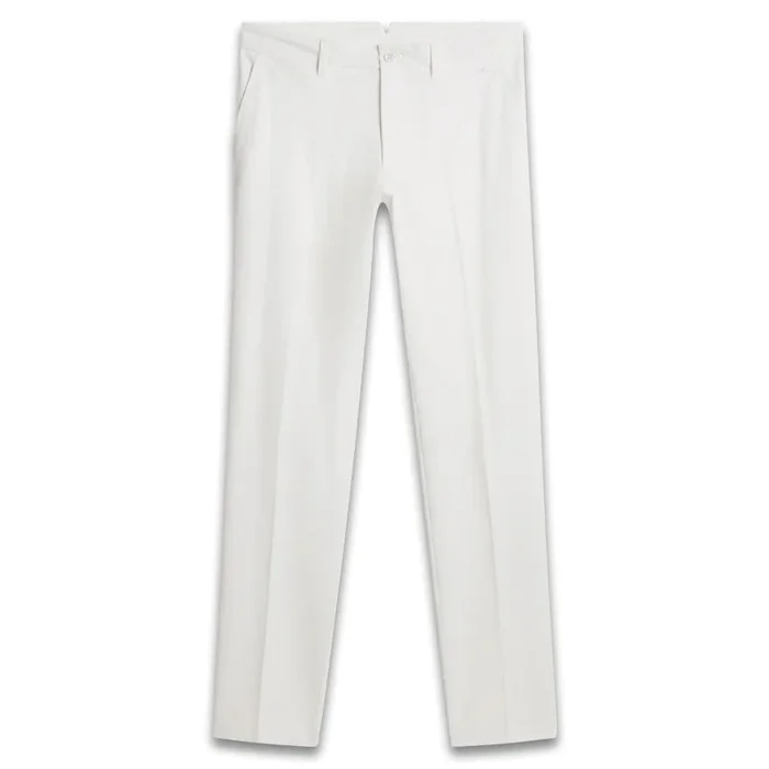 J.Lindeberg Sands Jacquard Golf Pants White – SS24 Men