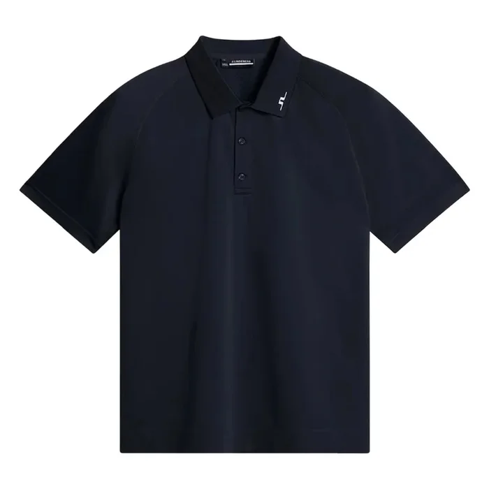 J.Lindeberg Sanny Seamless Golf Polo JL Navy – SS25 Men