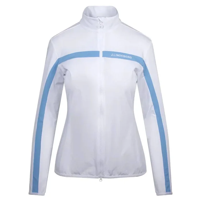 J.Lindeberg Seasonal Janice Mid Layer Golf Jacket White – FW23 Women