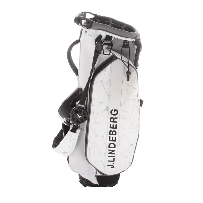 J.Lindeberg Second Hand Stand Bag – White and black